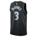 Maillot NBA Minnesota Timberwolves Jaden Mcdaniels Nike 2025-26 Classic Edition Noir Swingman - Homme